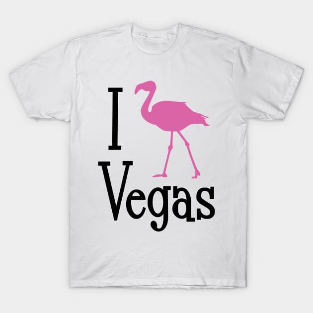 I Love Vegas T-Shirt by Stacks